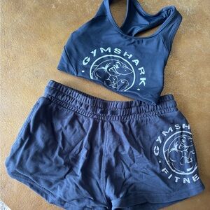 Gymshark Navy Blue Activewear Set